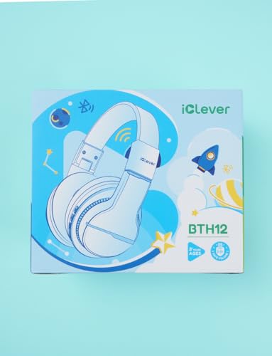 Audífonos inalámbricos para niños iClever BTH12, luces LED - Imagen 11