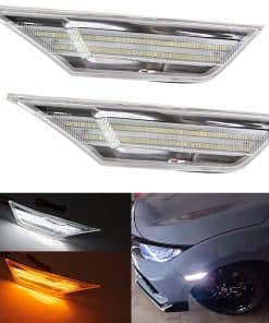 Luces intermitentes laterales LED NJSBYL para Honda Civic