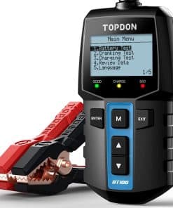 Probador de batería para coche TOPDON BT100 12V Automotriz
