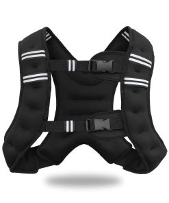 Chaleco con Peso de Entrenamiento VIVITORY, 18 lbs, Negro -