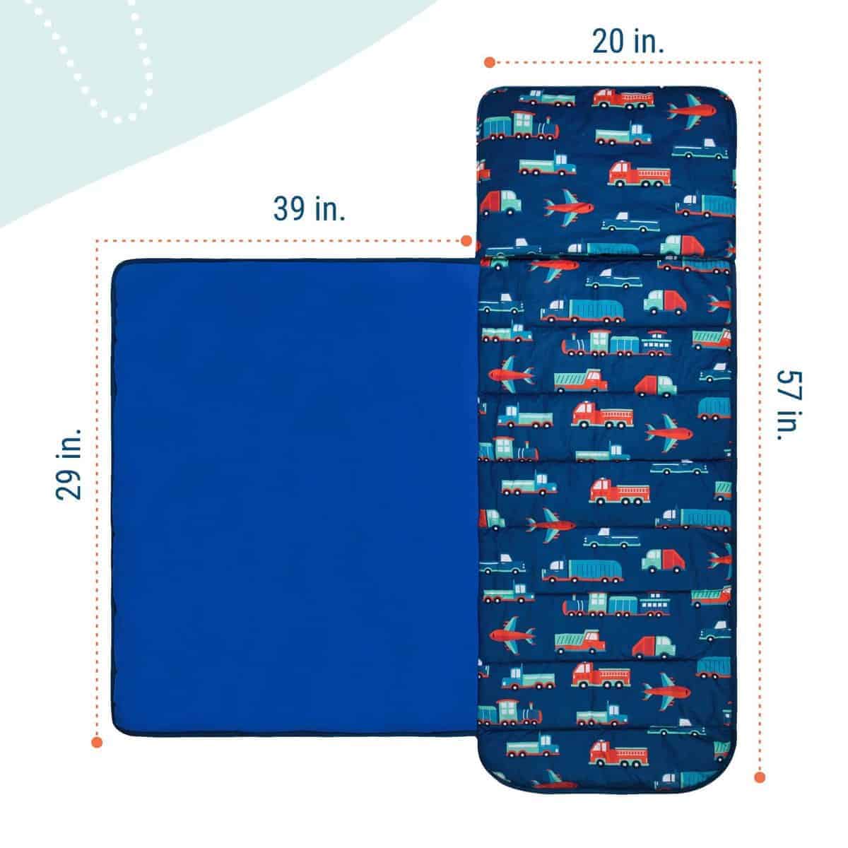 Wildkin Kids Plush Nap Mat - Suave, Acogedor, -ransporte - Imagen 6