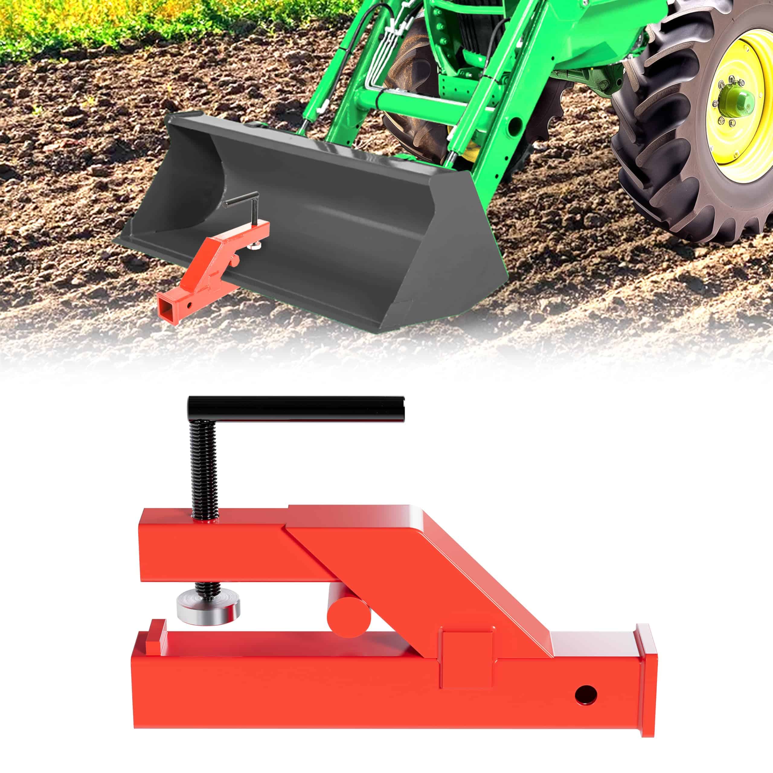 HECASA Clamp On Trailer Hitch 2" Ball Tractor Mount