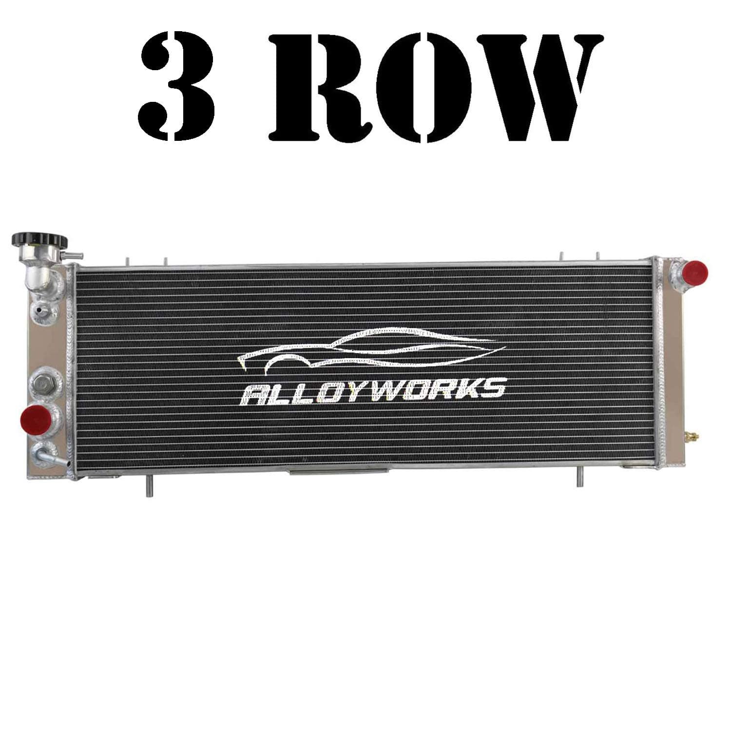 Radiador de 3 Filas de Aluminio para Jeep Cherokee XJ