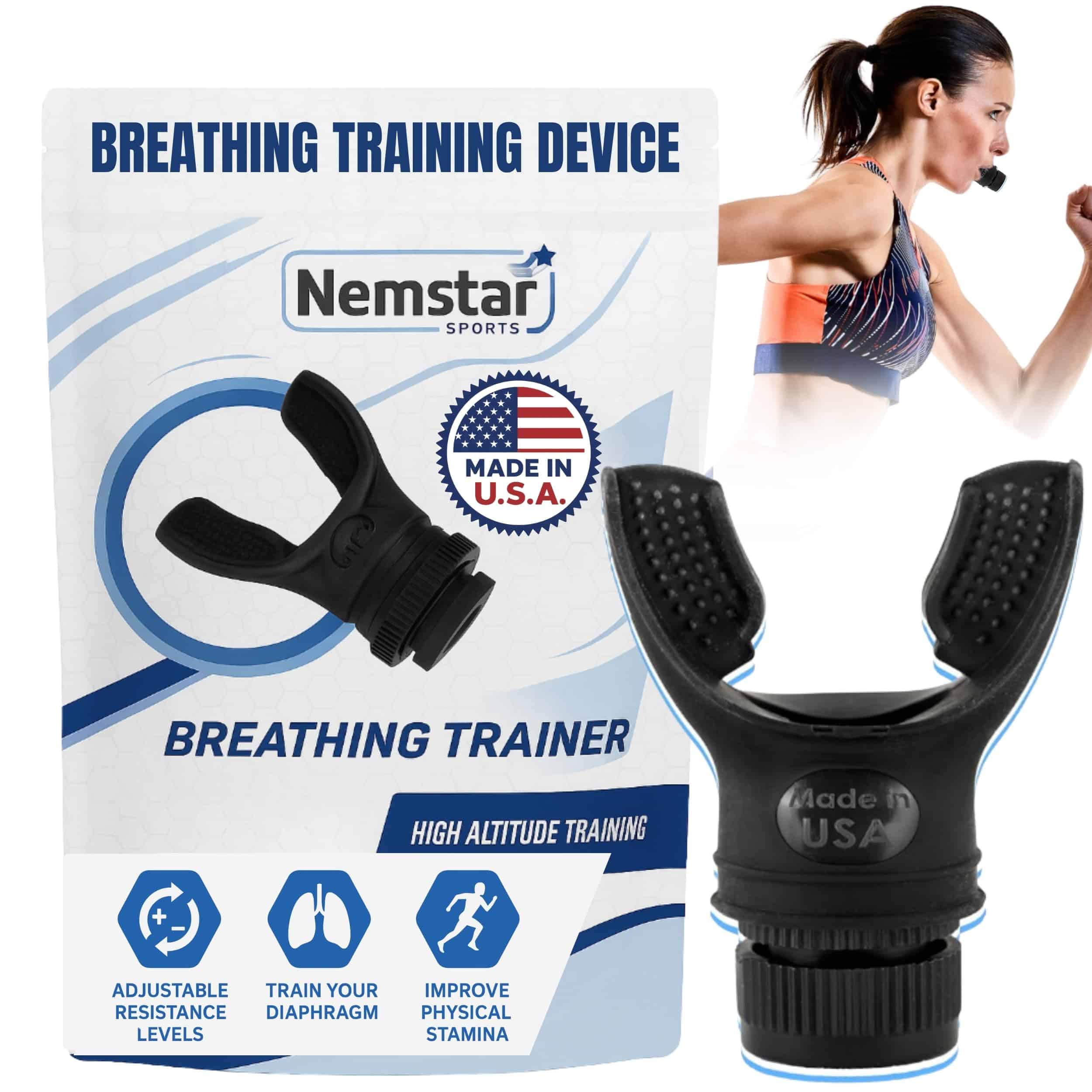 Dispositivo de entrenamiento de respiración Nemstar -