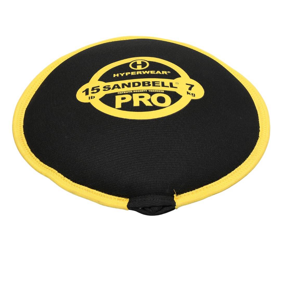 HYPERWEAR SandBell PRO Sandbag de entrenamiento, -Amarillo d