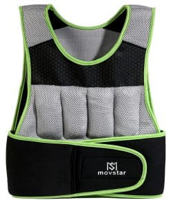 Chaleco Ponderado Ajustable MOVSTAR para Mujeres y Hombres