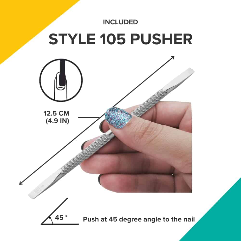 Kit de Manicura Rui Smiths Pro de Acero Inoxidable de 8 - Imagen 7