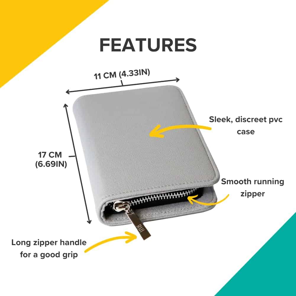 Kit de Manicura Rui Smiths Pro de Acero Inoxidable de 8 - Imagen 5