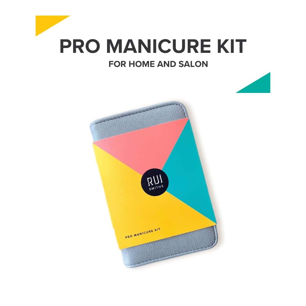 Kit de Manicura Rui Smiths Pro de Acero Inoxidable de 8 - Imagen 3