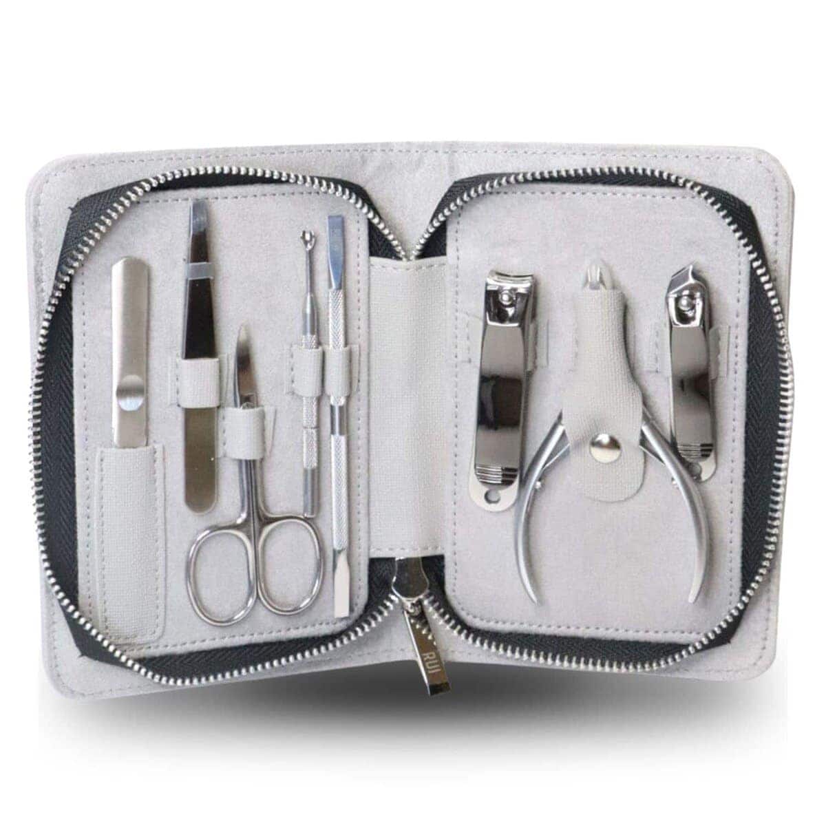 Kit de Manicura Rui Smiths Pro de Acero Inoxidable de 8