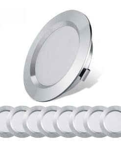 Luces Led de 12 Voltios Megrezo para RV -Blanco Cálido