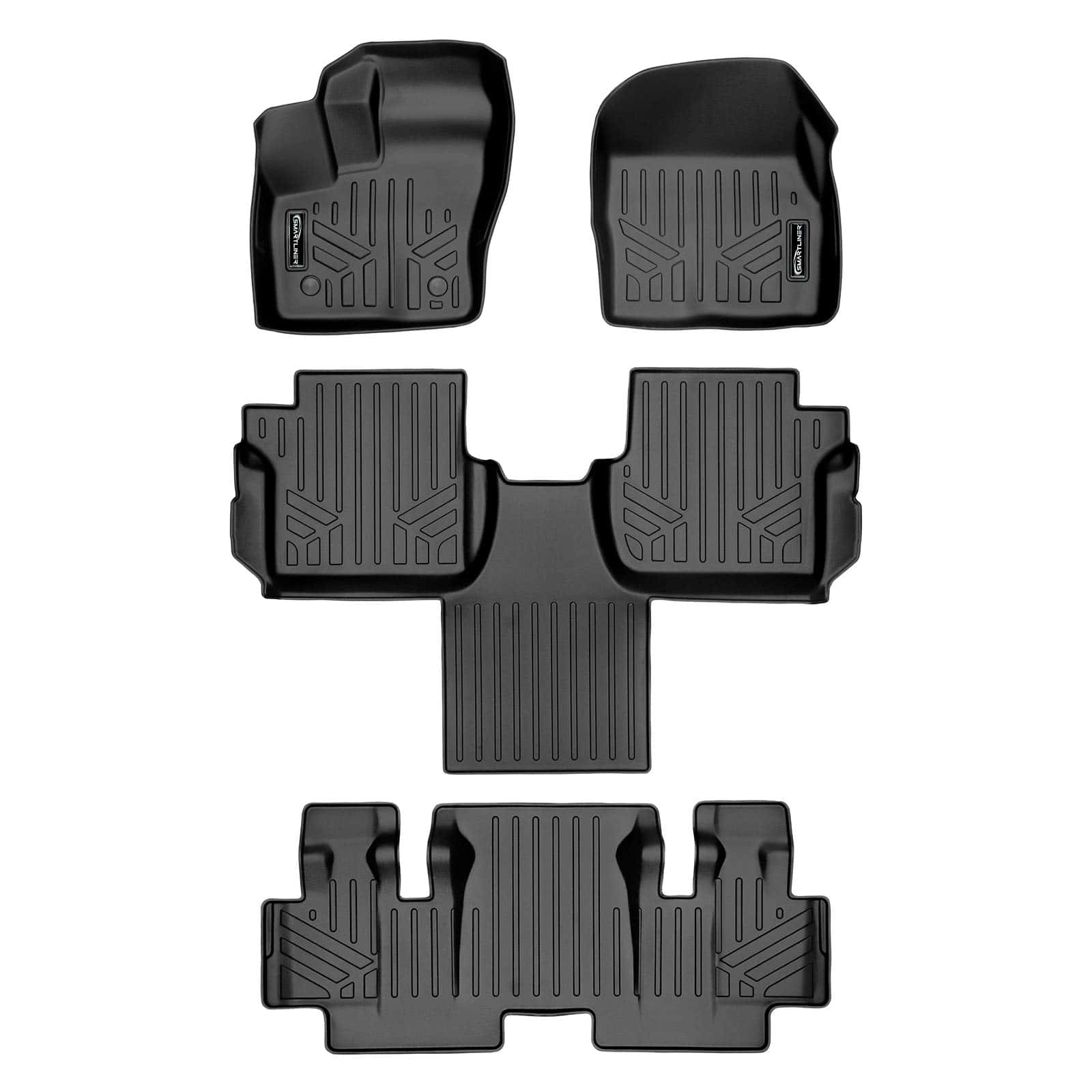 Set de tapetes para piso de 3 filas SMARTLINER para Transit