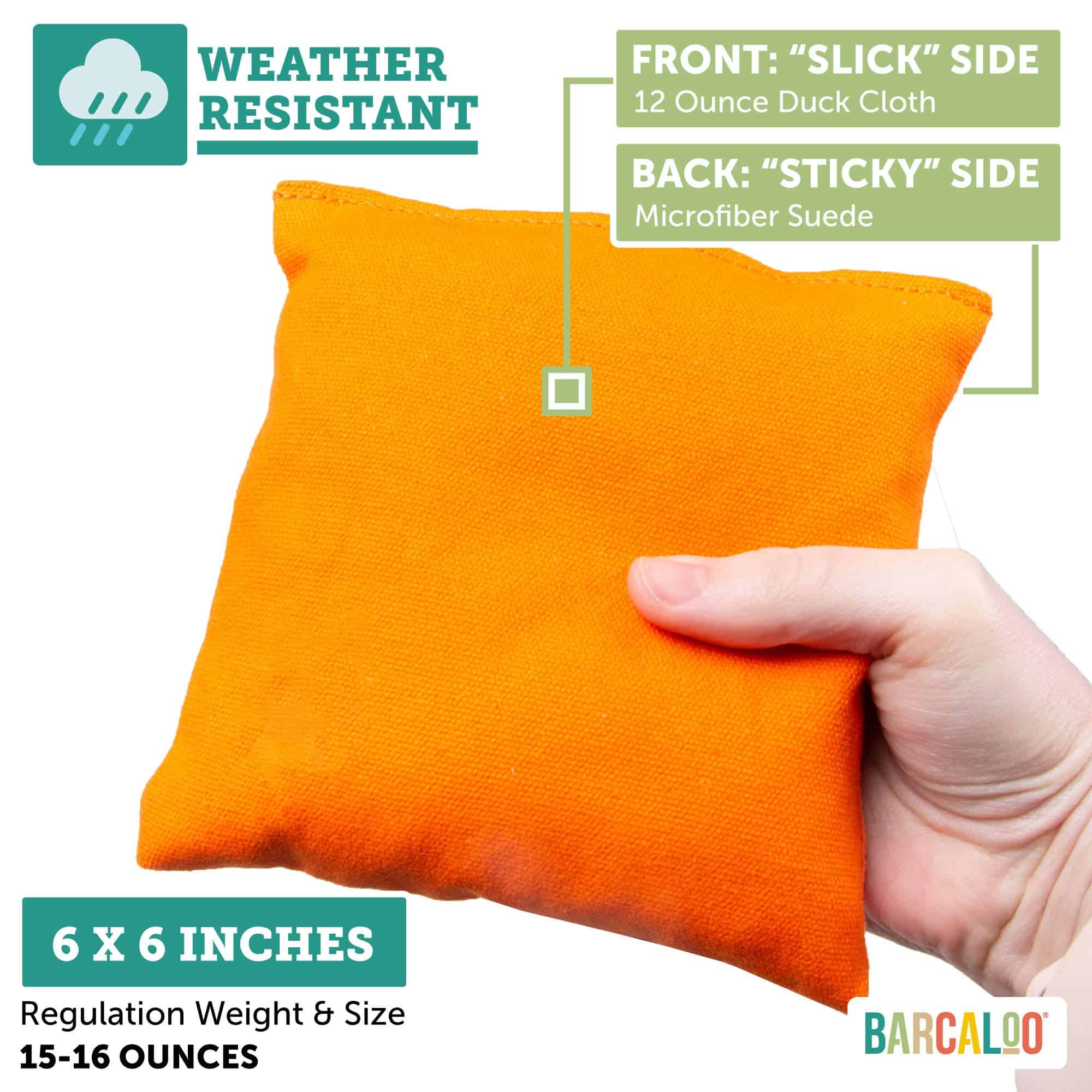 Bolsas de maíz Barcaloo Pro - Juego de 8 bolsas de maíz - Imagen 3