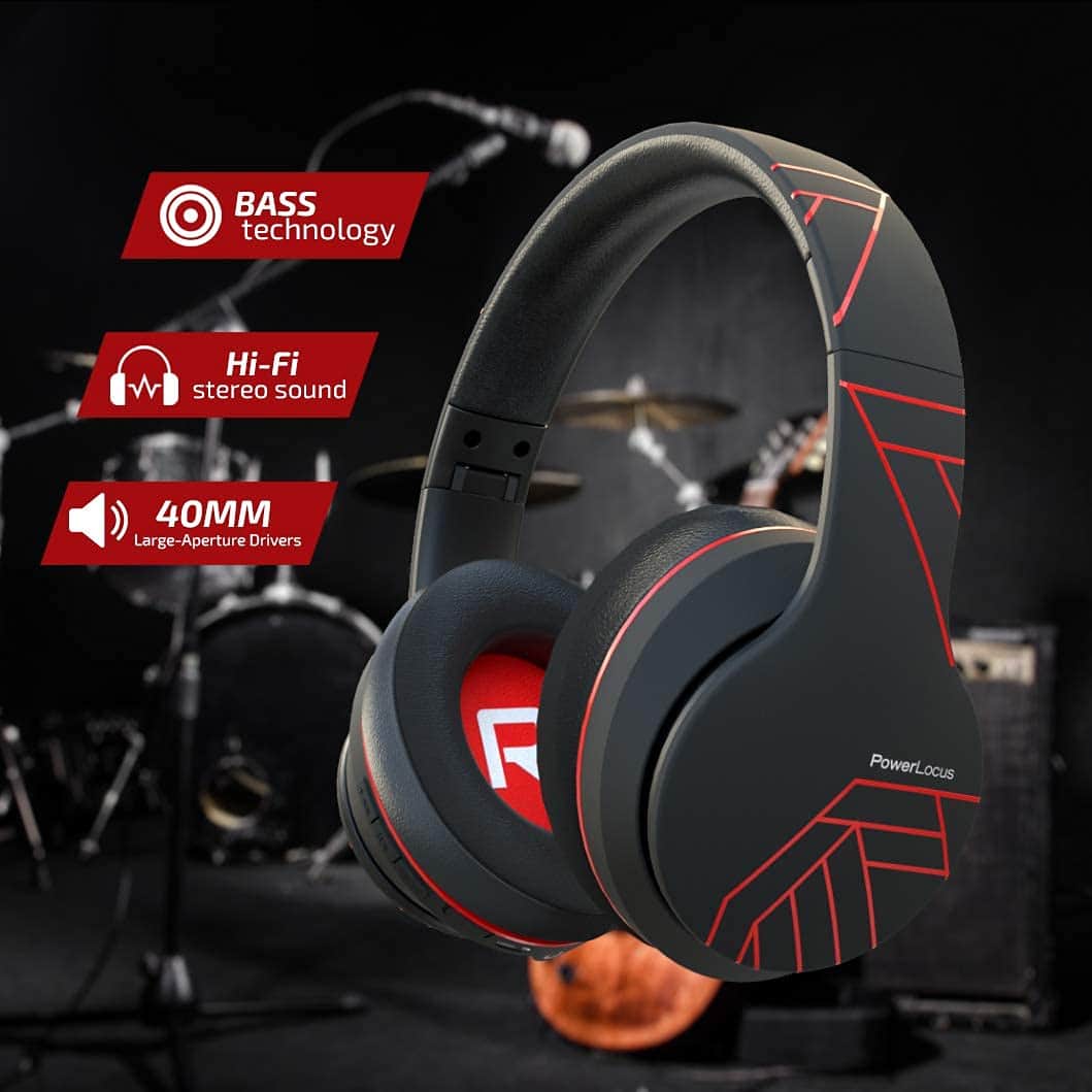 Auriculares inalámbricos Bluetooth PowerLocus, auriculares - Imagen 9