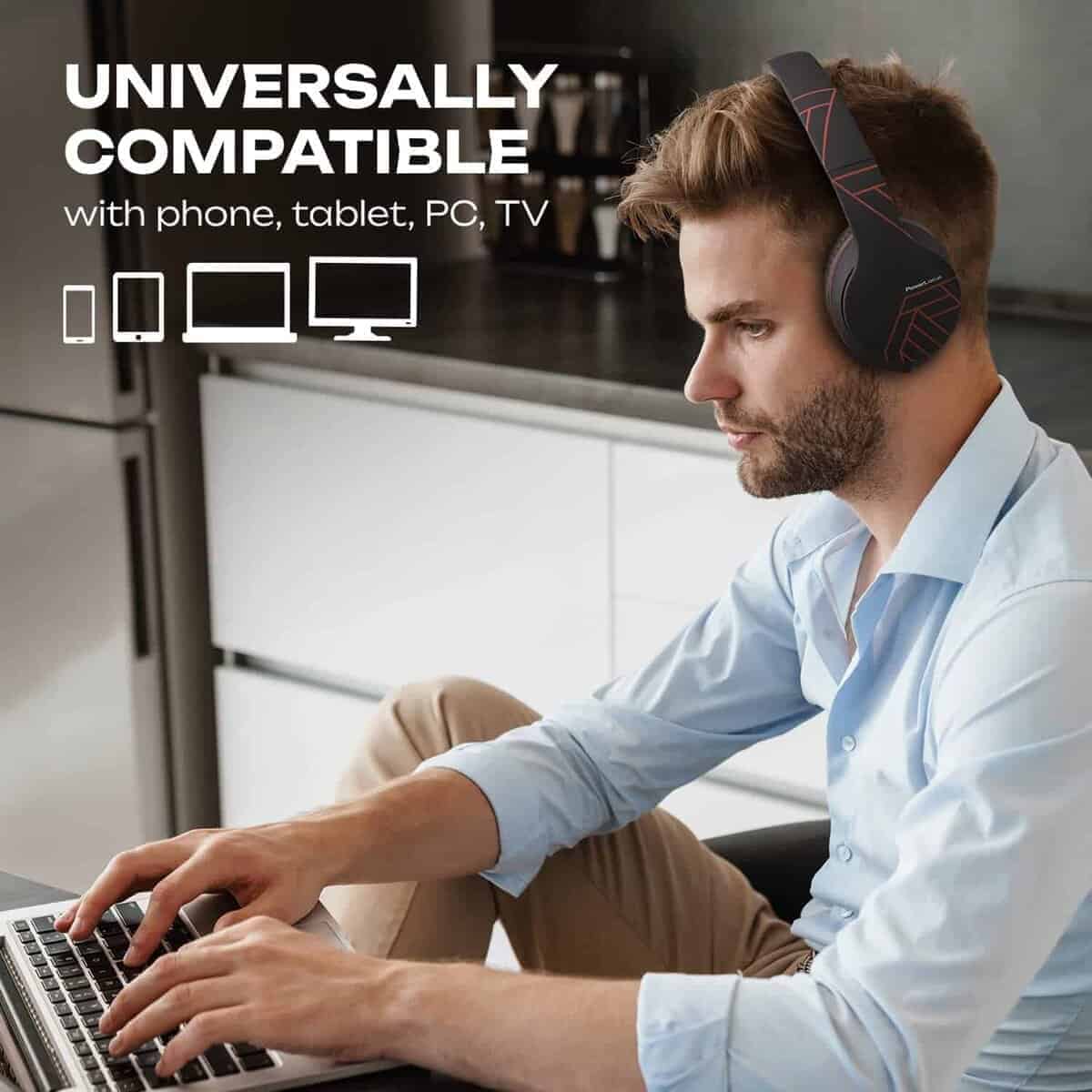 Auriculares inalámbricos Bluetooth PowerLocus, auriculares - Imagen 7