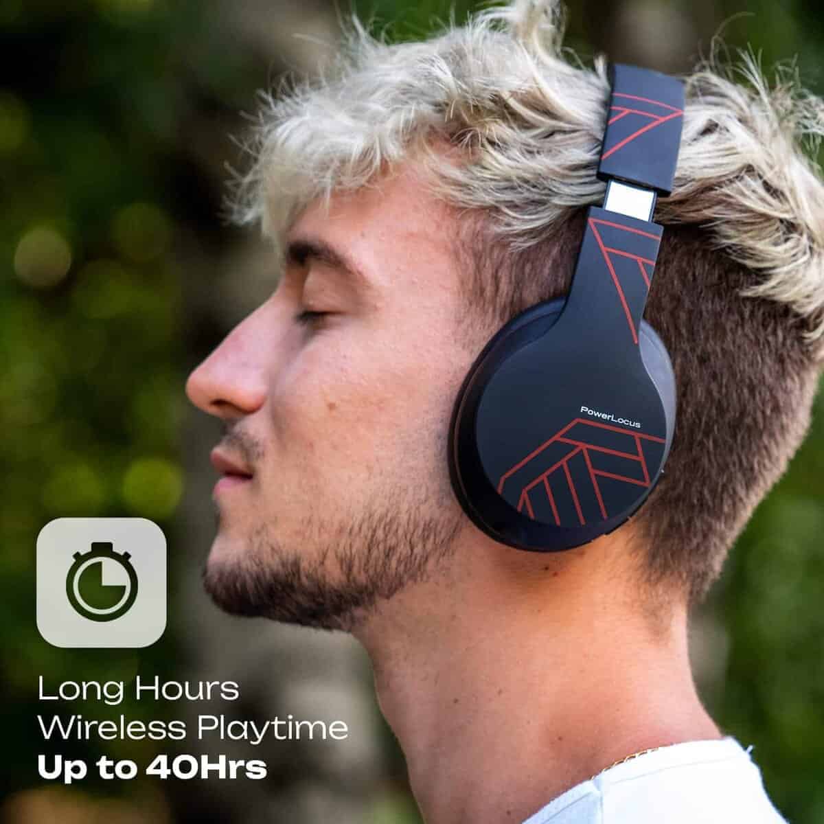 Auriculares inalámbricos Bluetooth PowerLocus, auriculares - Imagen 3
