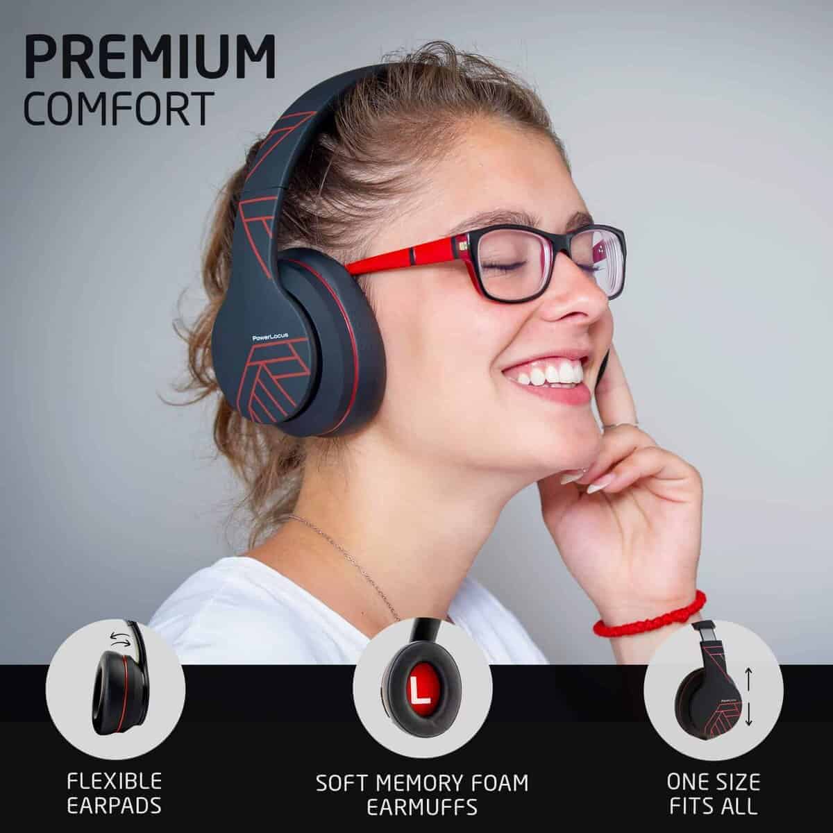 Auriculares inalámbricos Bluetooth PowerLocus, auriculares - Imagen 4
