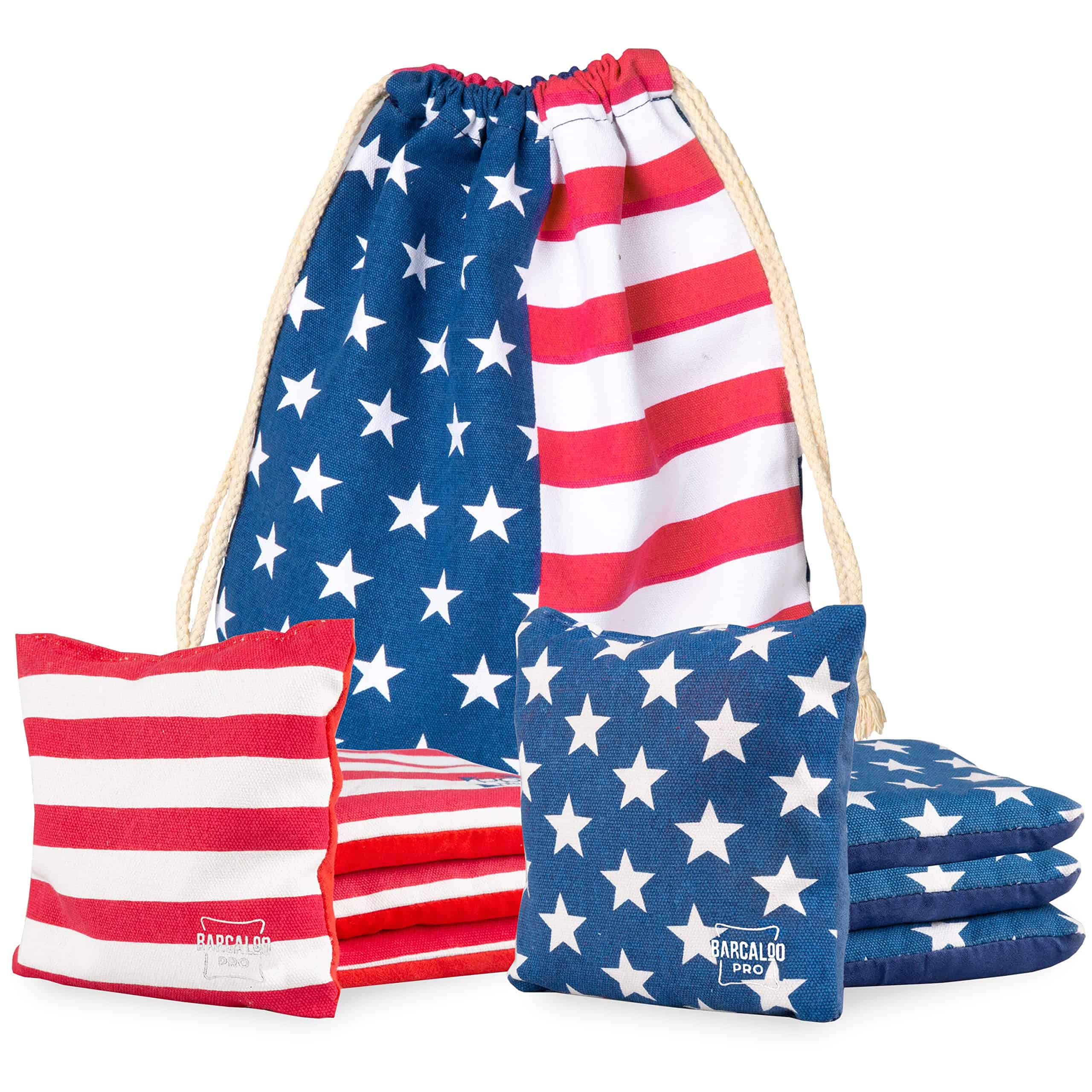 Barcaloo Pro Cornhole Bags - Set de 8 Bolsas de Maíz de