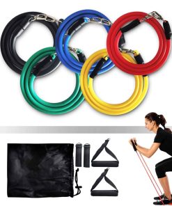 Set de Bandas de Resistencia con Asas para Ejercicio en