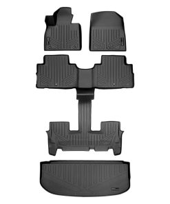 Juego de Tapetes para piso de 2 filas y Protector de carga