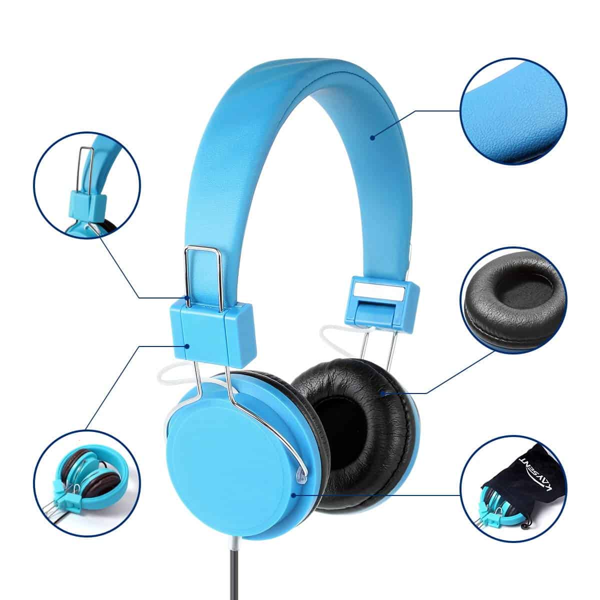 Set de Audífonos Escolares Resistentes Kaysent para - Imagen 4