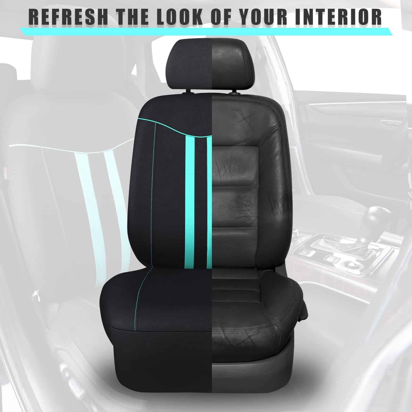 CAR-GRAND Funda de Asiento de Poliéster Universal, - Imagen 7