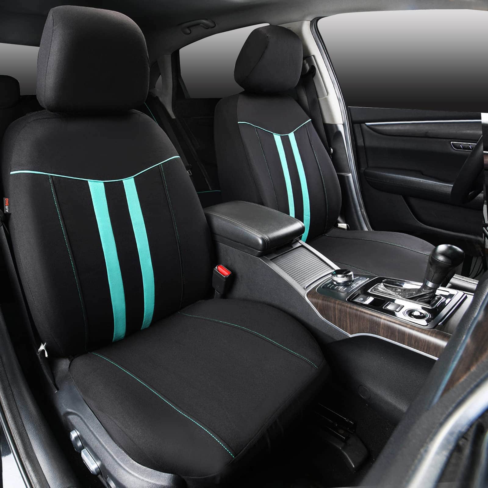 CAR-GRAND Funda de Asiento de Poliéster Universal, - Imagen 3