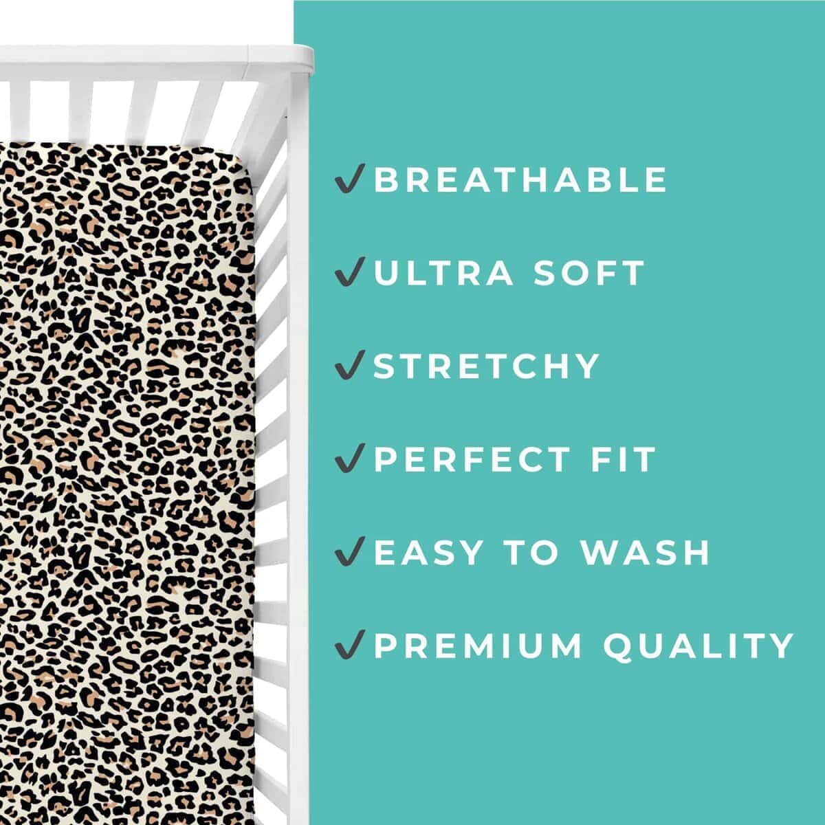 Sábana ajustable Posh Peanut, suave tejido de viscosa de - Imagen 6