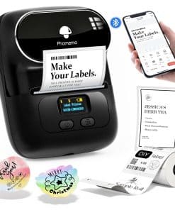 Phomemo Impresora de Etiquetas Térmicas, Impresora de