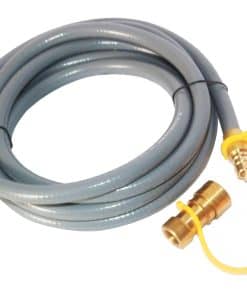 12 Pies Manguera de Gas Propano/Natural de 3/8 ID con 3/8"