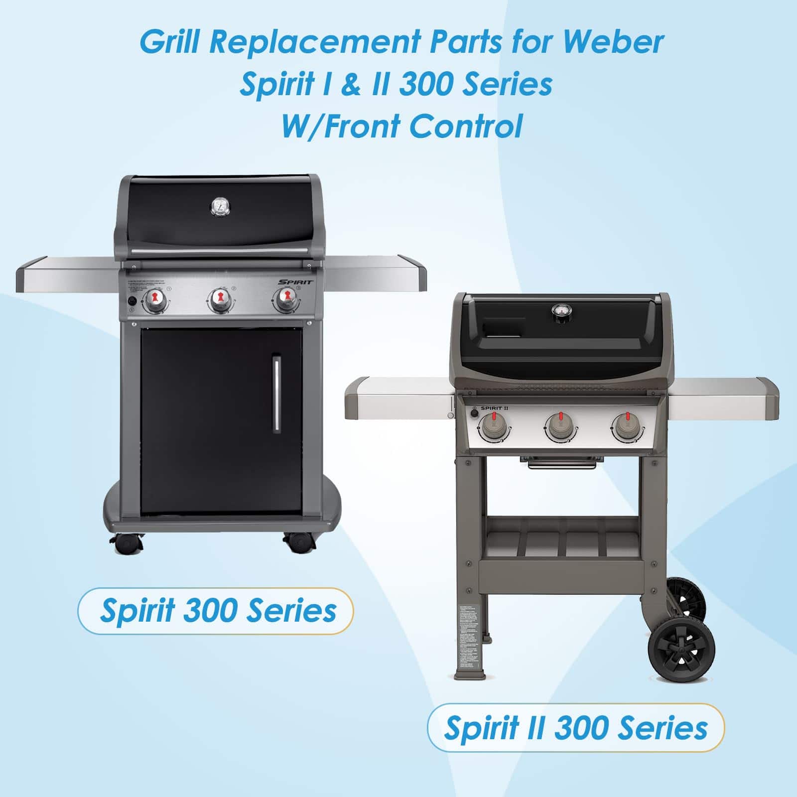 Parrillas de Reemplazo BBQration 7526 7527 17.5" para Weber - Imagen 3