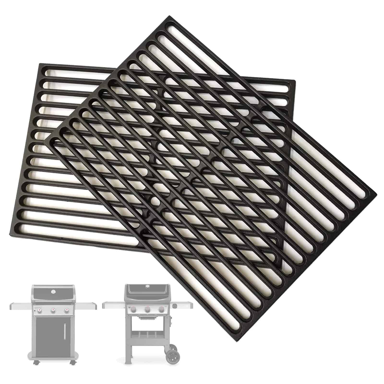 Parrillas de Reemplazo BBQration 7526 7527 17.5" para Weber