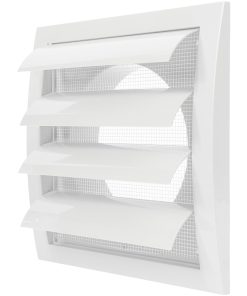 Rejilla de ventilación de extracción blanca de 5 pulgadas