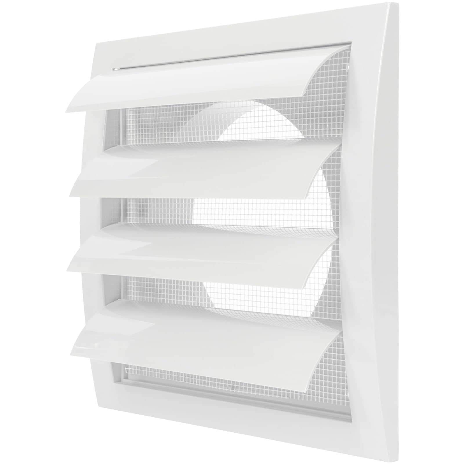 Rejilla de ventilación de extracción blanca de 5 pulgadas