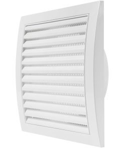 Campana de escape blanca de 6 pulgadas con pantalla de