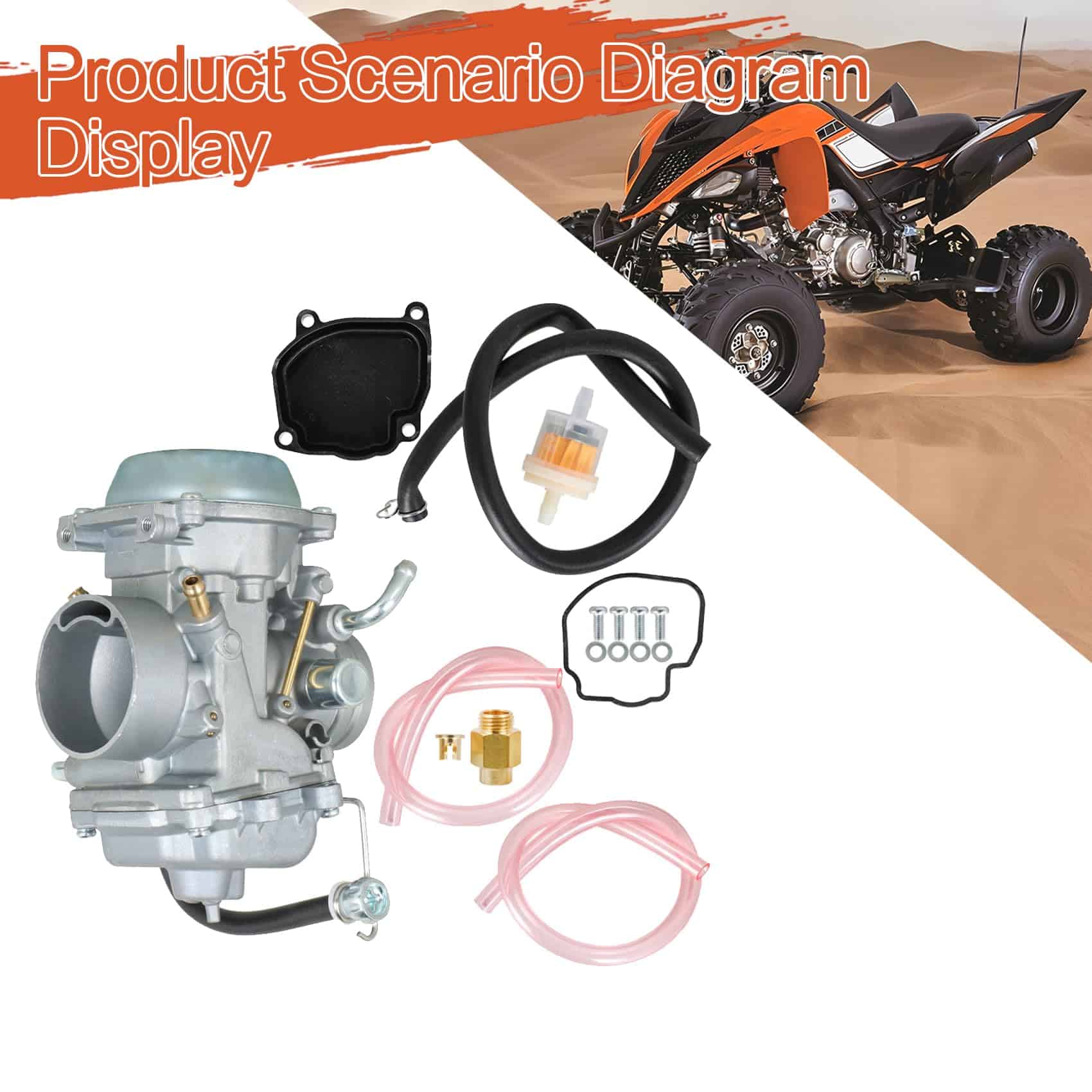 Carburador de Reemplazo para Suzuki King Quad 300 LTF4WDX - Imagen 6
