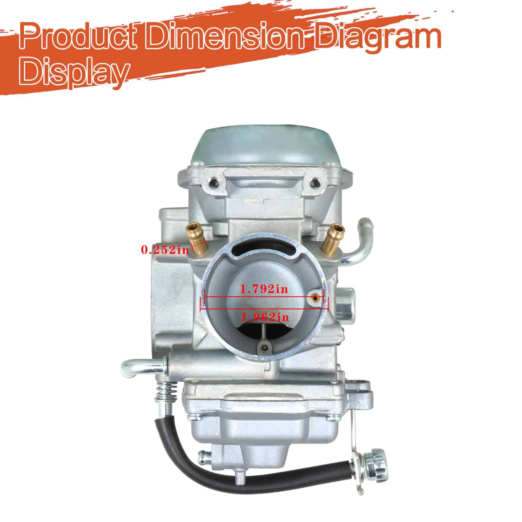 Carburador de Reemplazo para Suzuki King Quad 300 LTF4WDX - Imagen 4