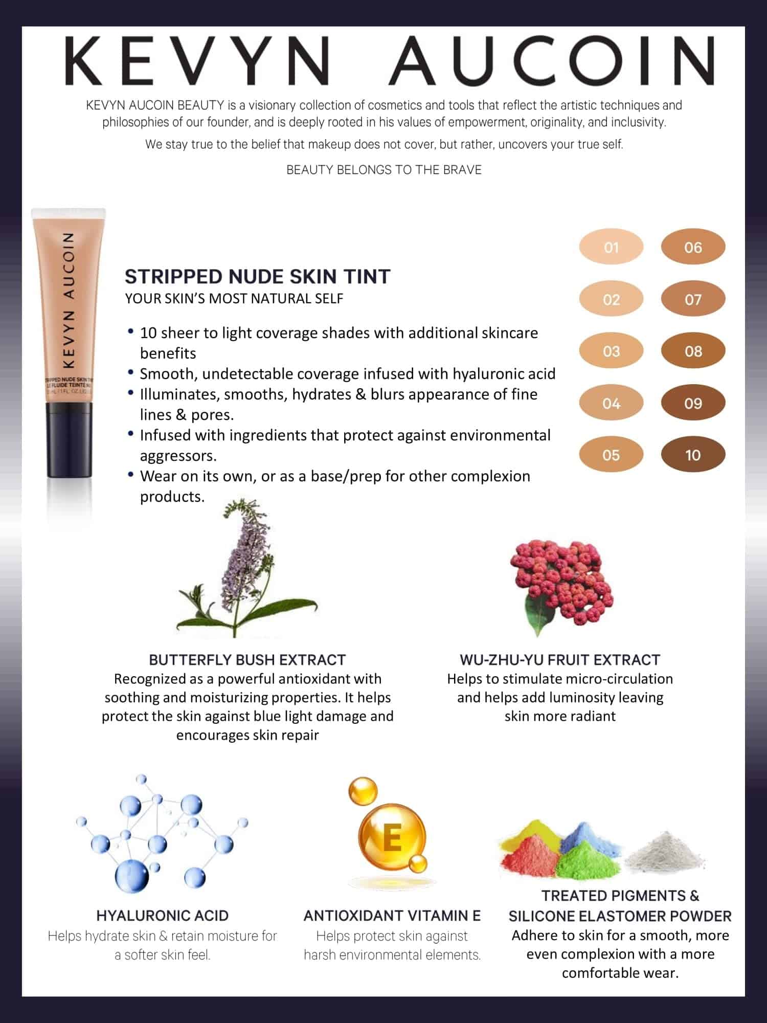 Base de Maquillaje Kevyn Aucoin Stripped Nude Skin Tint, ST - Imagen 4