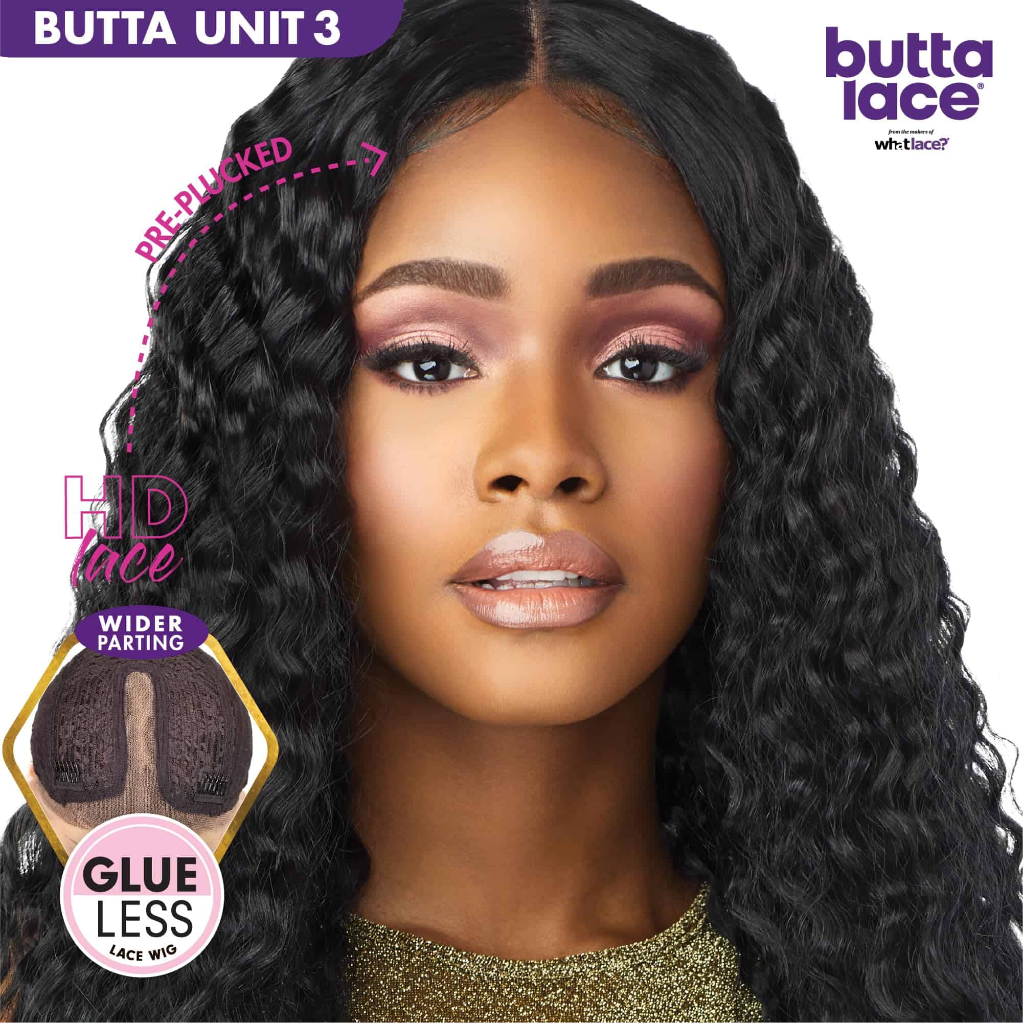 Sensationnel Butta Lace Wigs - Unidad 3 Extra Ancho 5 - Imagen 3