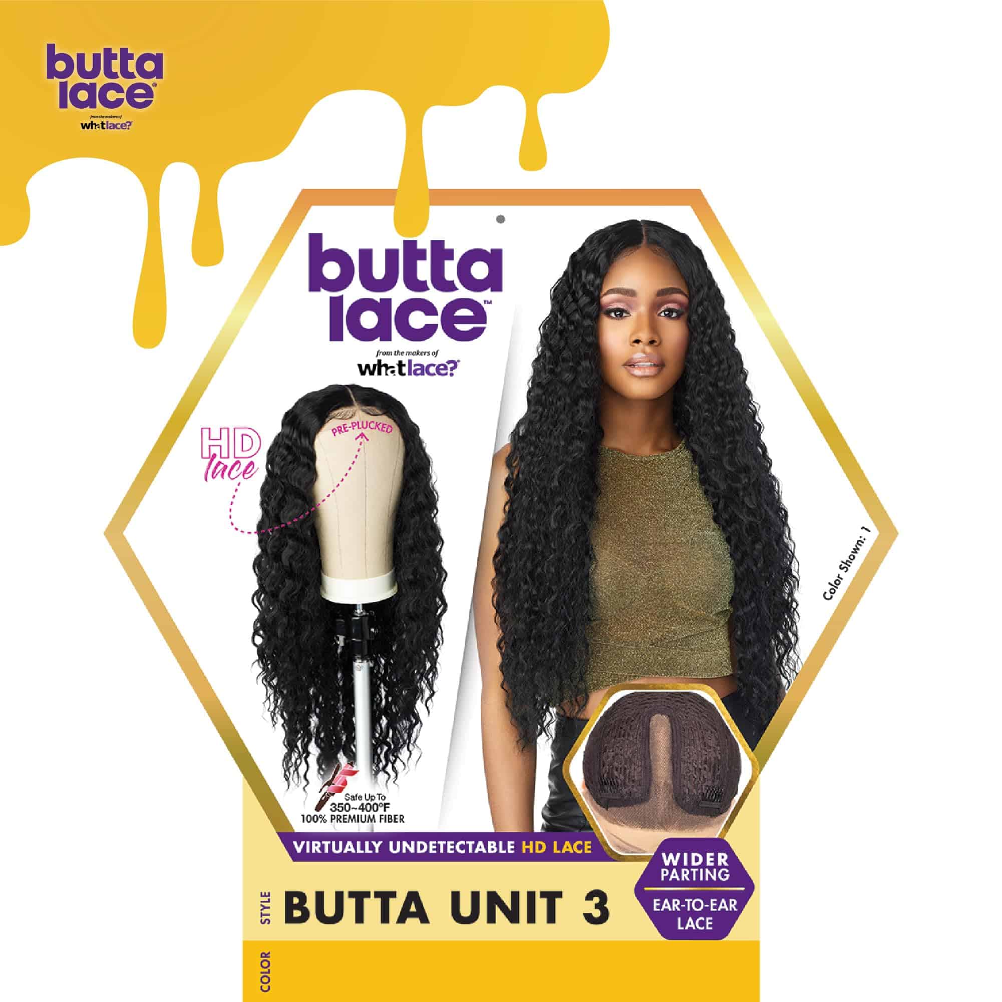 Sensationnel Butta Lace Wigs - Unidad 3 Extra Ancho 5 - Imagen 7