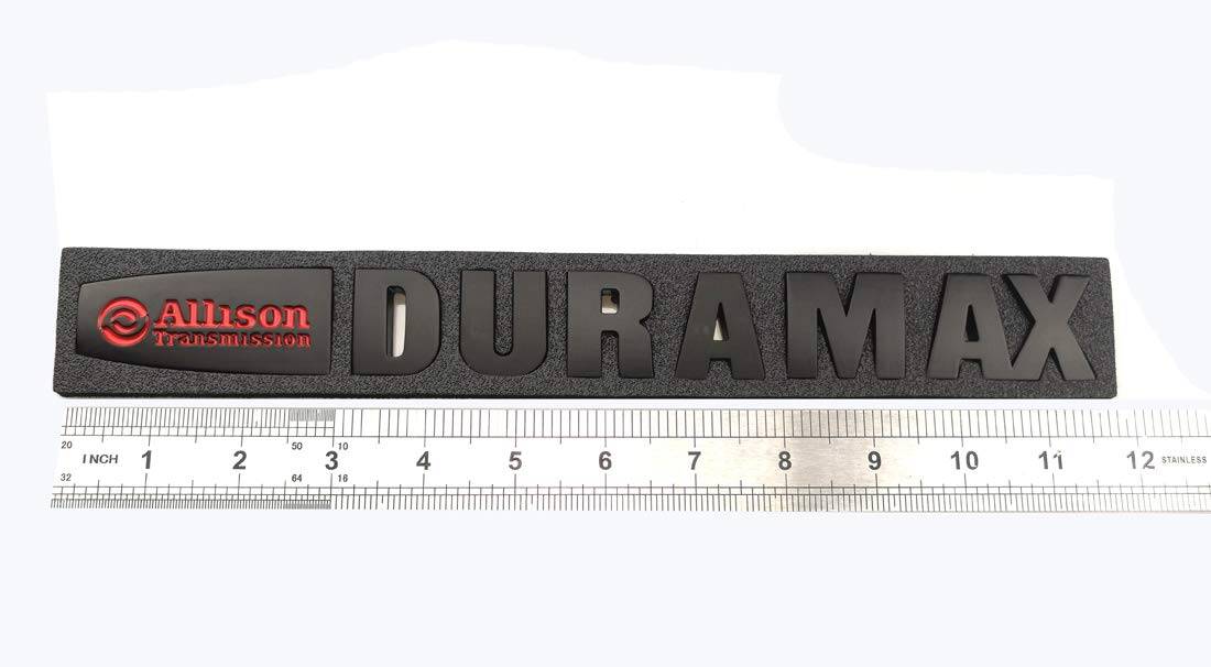 2pcs Emblemas de Insignias Allison Duramax Compatible con - Imagen 6