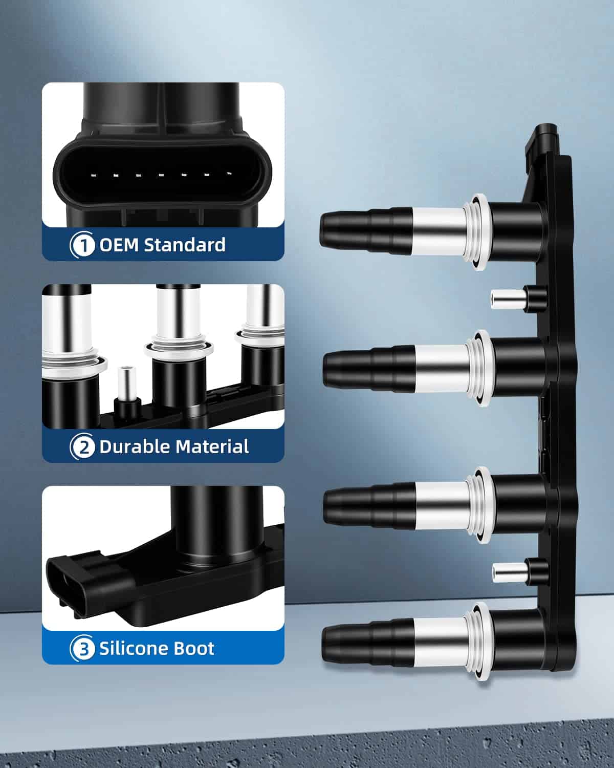 Bobina de Encendido ECCPP para Chevy Aveo Aveo5 Cruze Sonic - Imagen 3