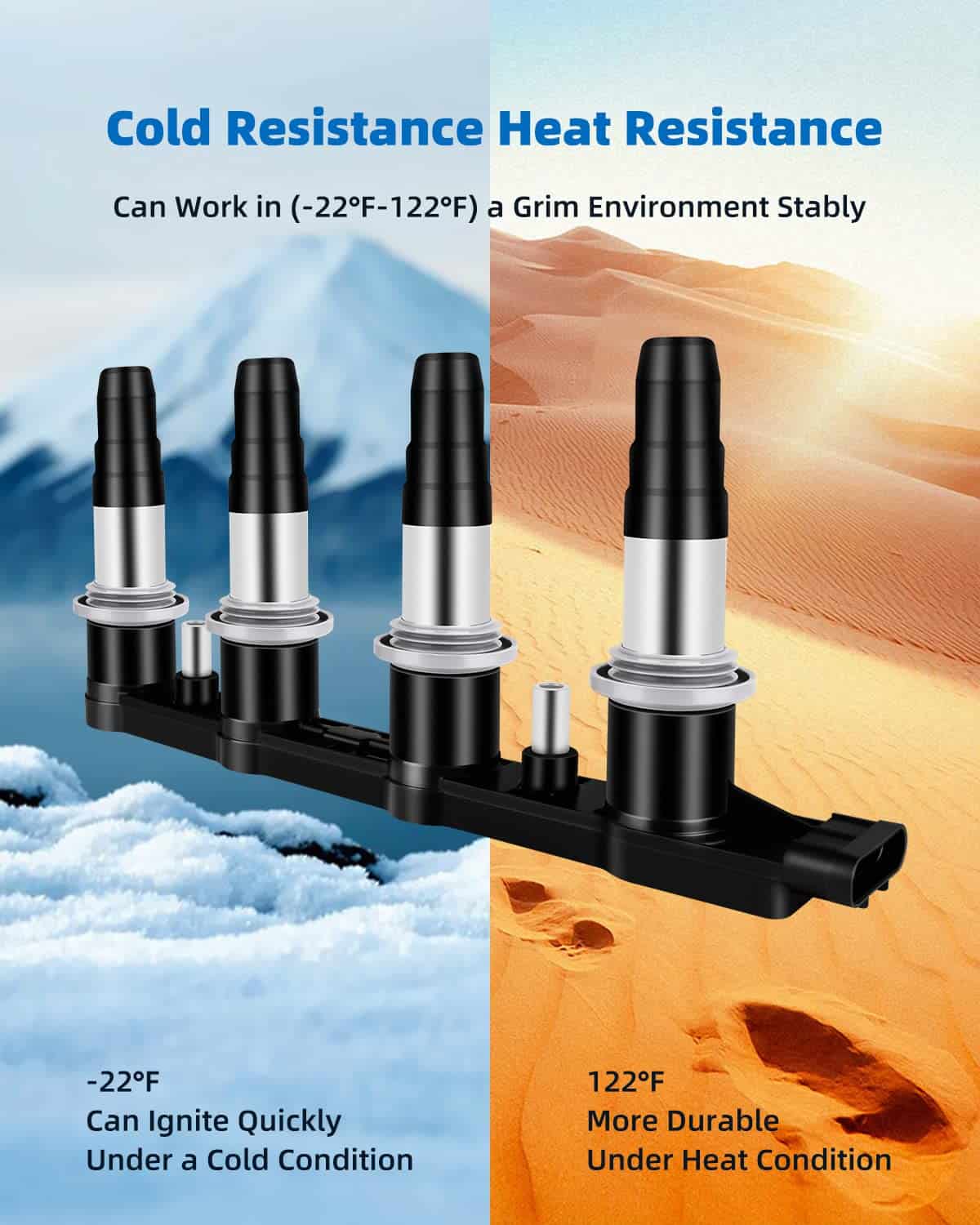 Bobina de Encendido ECCPP para Chevy Aveo Aveo5 Cruze Sonic - Imagen 5