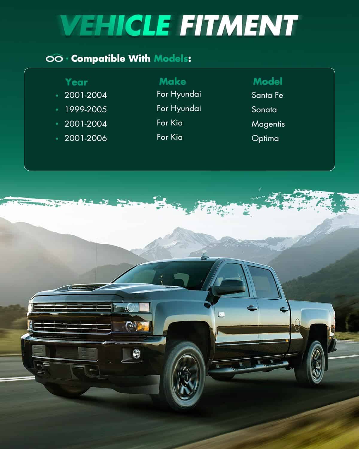 Balancín Armónico del Motor SCITOO Para Hyundai 1999-2005, - Imagen 3