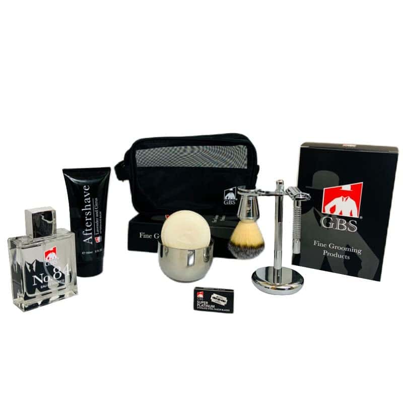 Kit de Afeitado Para Hombres G.B.S, Navaja de Seguridad DE