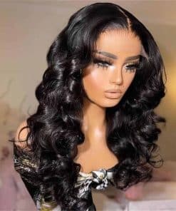 Pelucas de Encaje de Onda Profunda Suelta Sintética