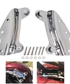 Kit de hardware de anclaje cromado AUFER compatible con