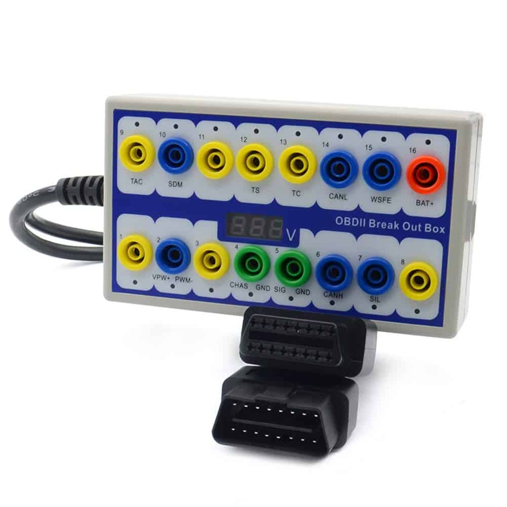 OBD2 Breakout Box, Herramienta de Escaneo de Diagnóstico - Imagen 8