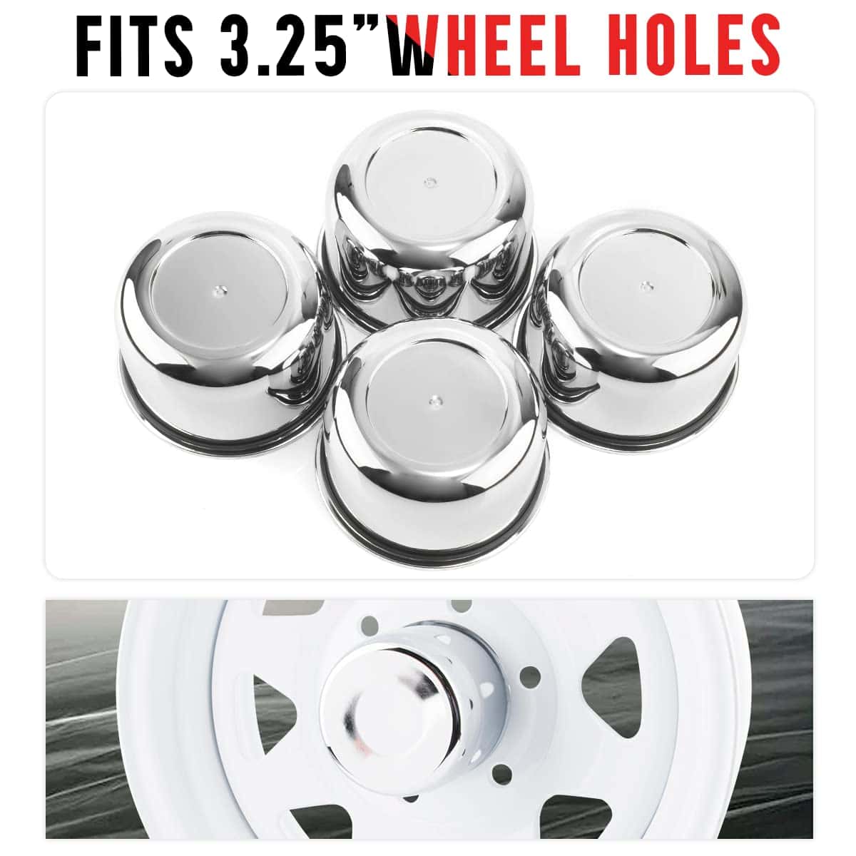 Centros de llanta de 3.25 pulgadas de RTRHINOTUNING - Imagen 5