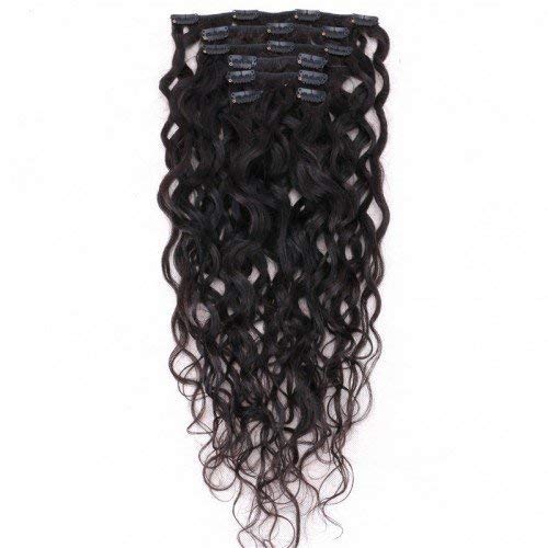 Extensiones de Cabello Natural Rizado Clip en Pelo Humano - Imagen 3